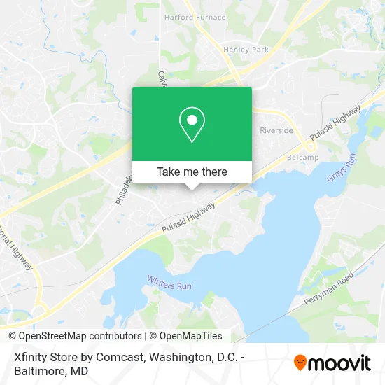 Xfinity Store by Comcast map
