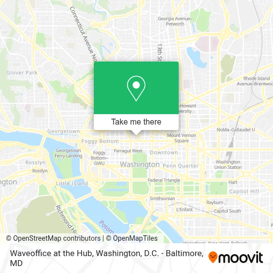 Waveoffice at the Hub map