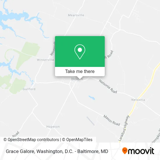 Grace Galore map