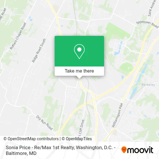 Sonia Price - Re / Max 1st Realty map