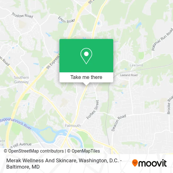 Merak Wellness And Skincare map