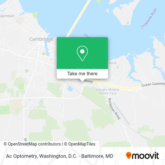 Ac Optometry map