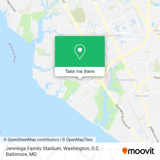 Jennings Family Stadium map