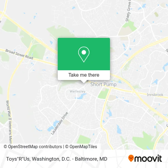 Toys"R"Us map