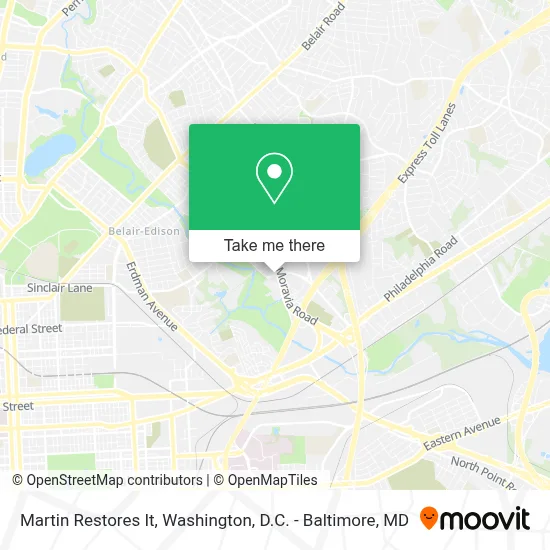 Martin Restores It map