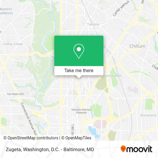 Zugeta map