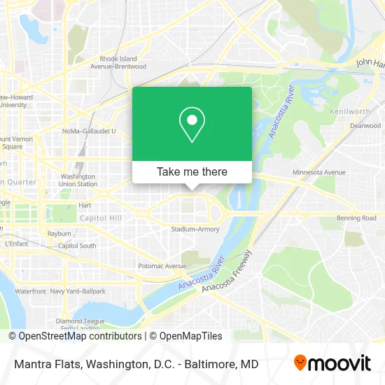Mantra Flats map