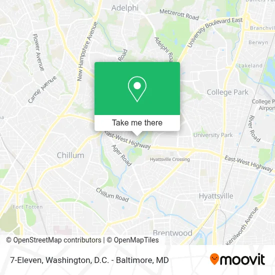 7-Eleven map