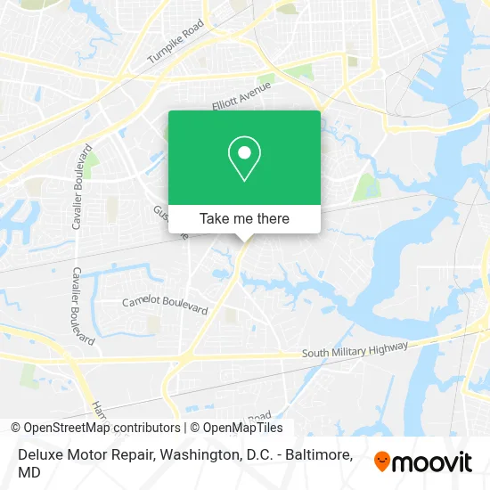 Deluxe Motor Repair map