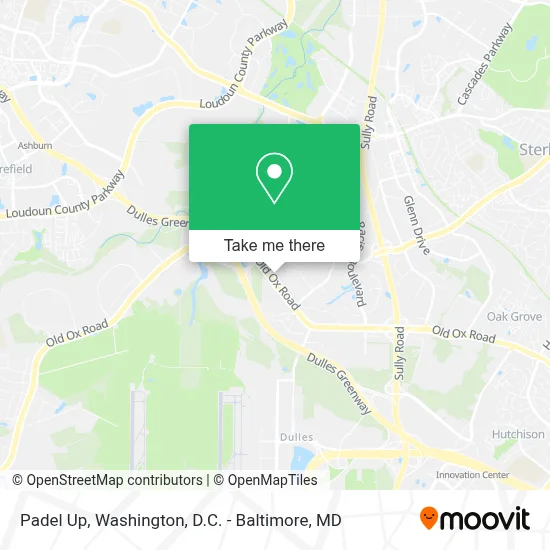 Padel Up map