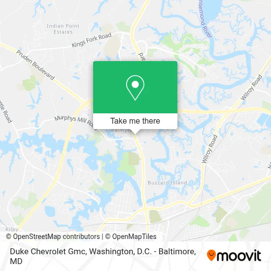 Duke Chevrolet Gmc map