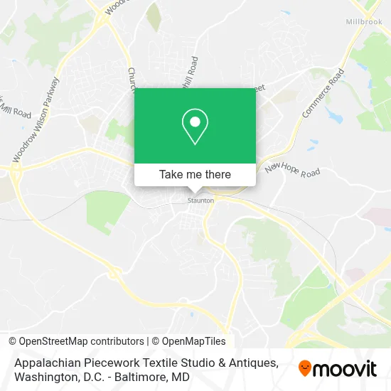 Appalachian Piecework Textile Studio & Antiques map