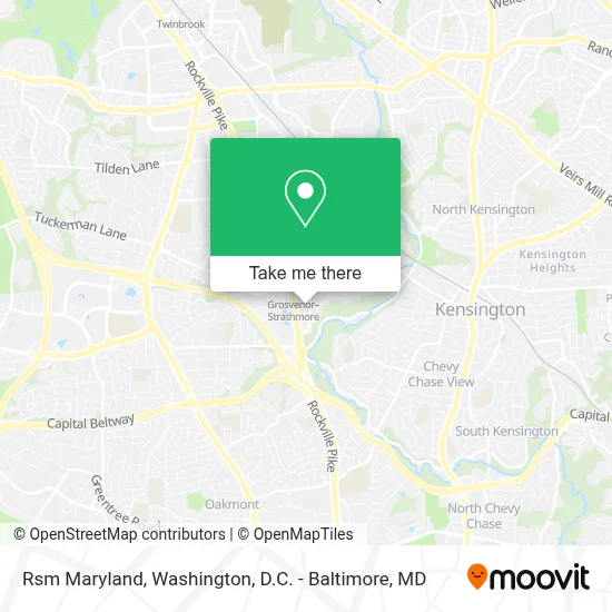 Rsm Maryland map