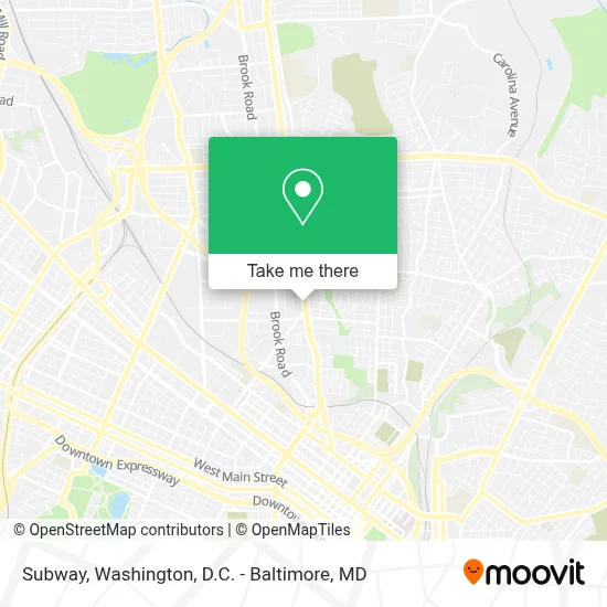 Subway map