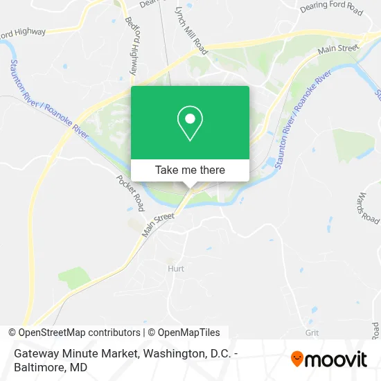 Gateway Minute Market map