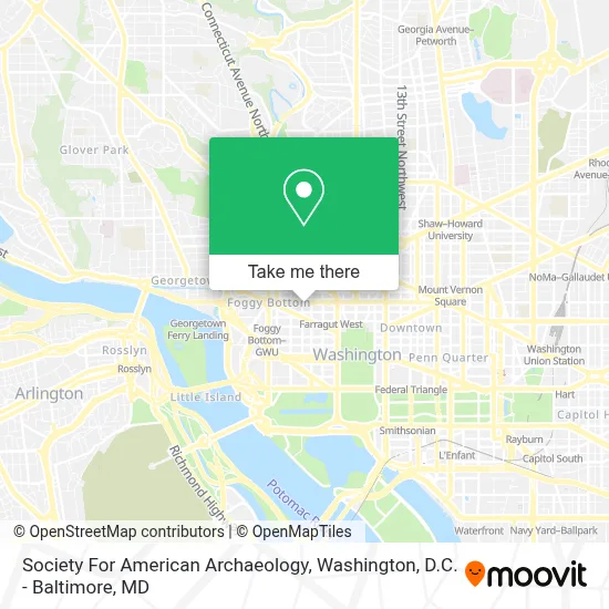 Society For American Archaeology map