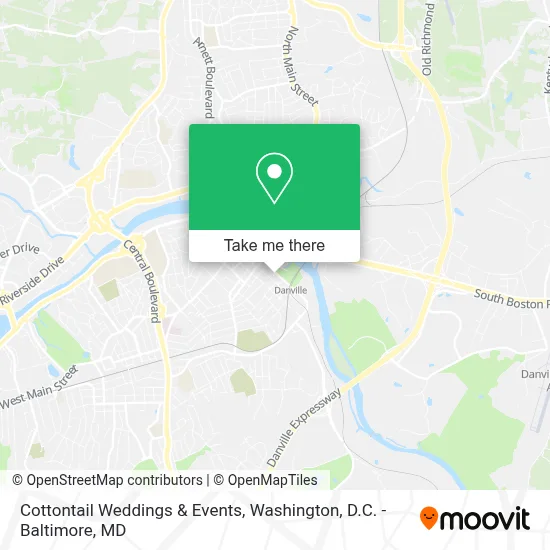 Cottontail Weddings & Events map