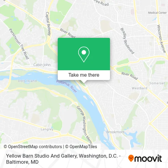Yellow Barn Studio And Gallery map