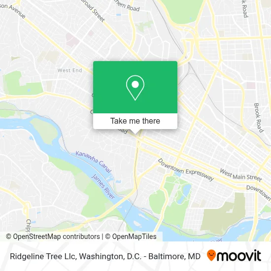 Ridgeline Tree Llc map