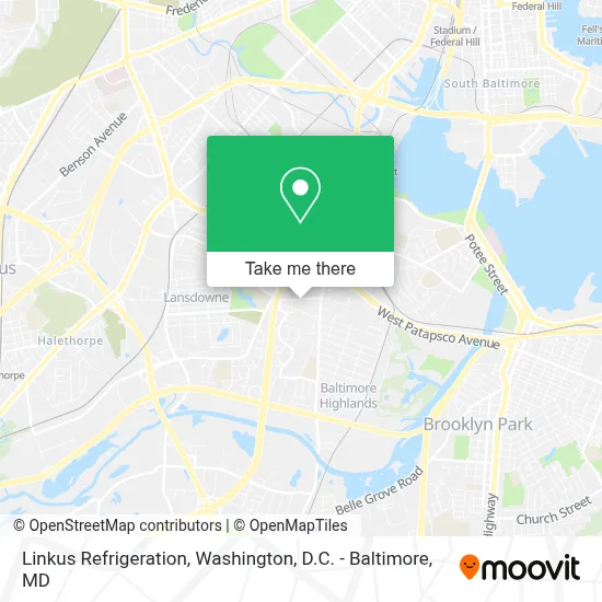 Linkus Refrigeration map