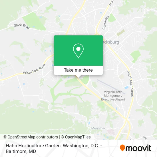 Hahn Horticulture Garden map