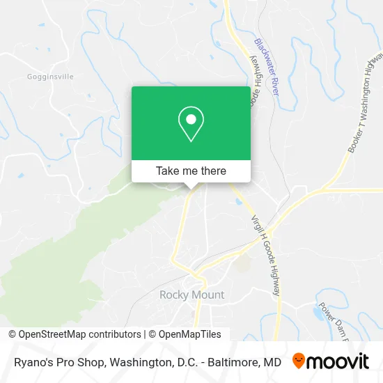Ryano's Pro Shop map