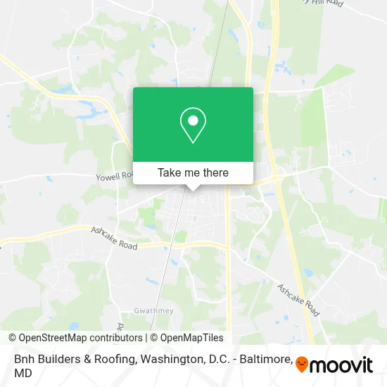 Bnh Builders & Roofing map