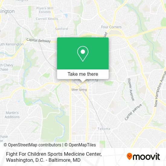 Fight For Children Sports Medicine Center map