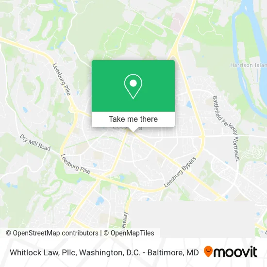 Whitlock Law, Pllc map