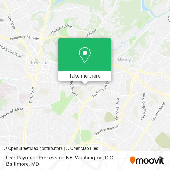Usb Payment Processing NE map