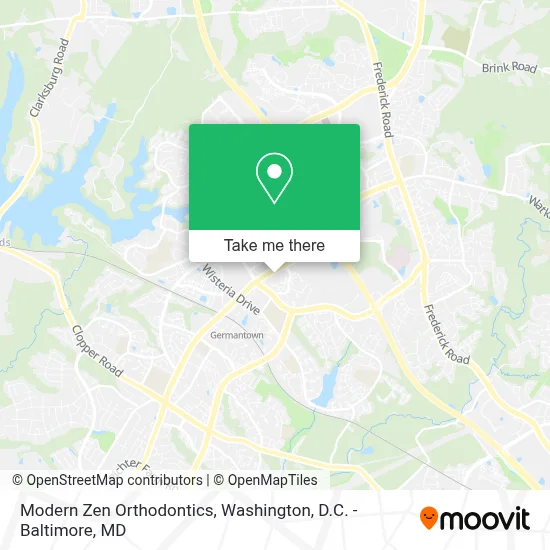Modern Zen Orthodontics map