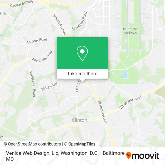 Venice Web Design, Llc map