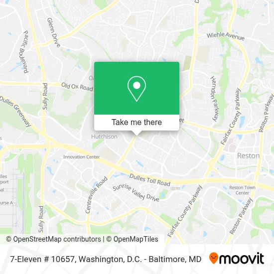 7-Eleven # 10657 map