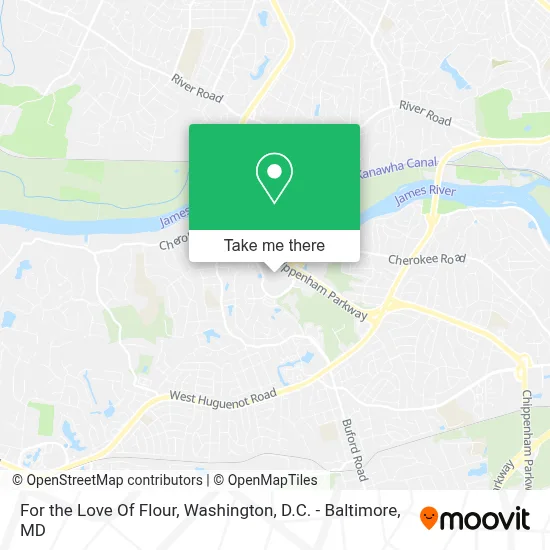 For the Love Of Flour map