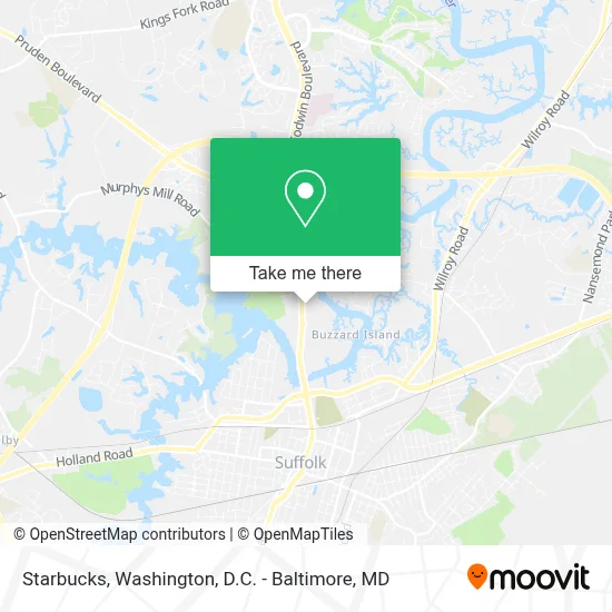 Starbucks map