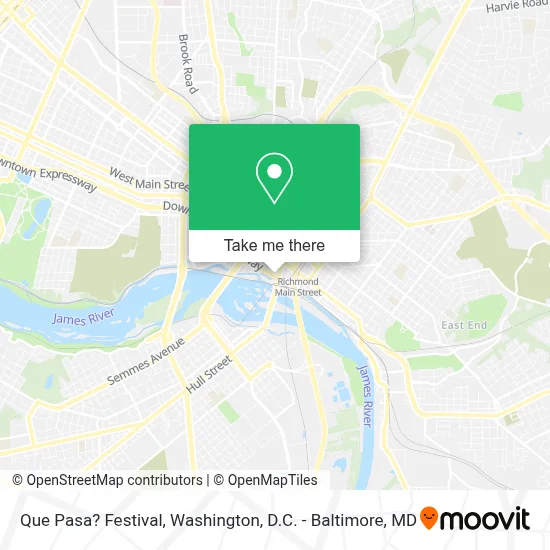 Que Pasa? Festival map