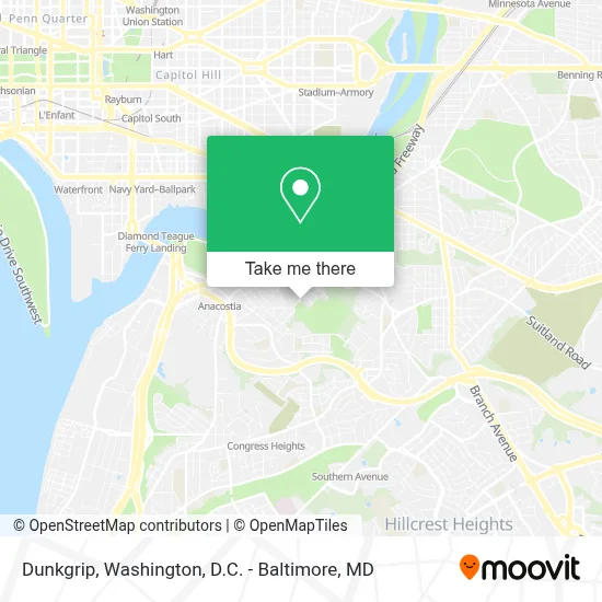 Dunkgrip map