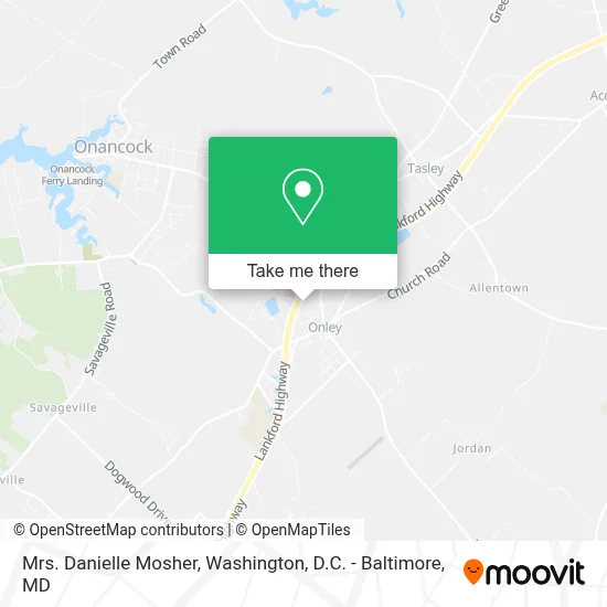 Mrs. Danielle Mosher map