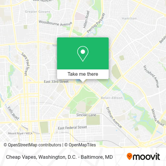Cheap Vapes map