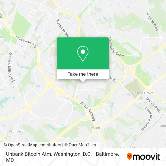 Unbank Bitcoin Atm map
