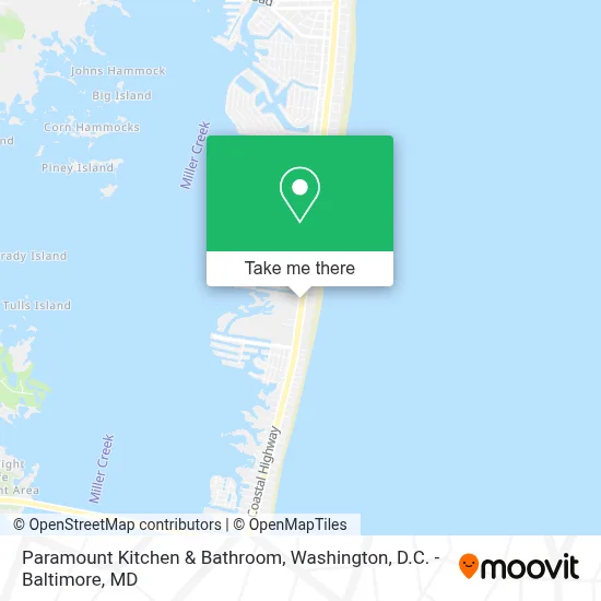 Paramount Kitchen & Bathroom map