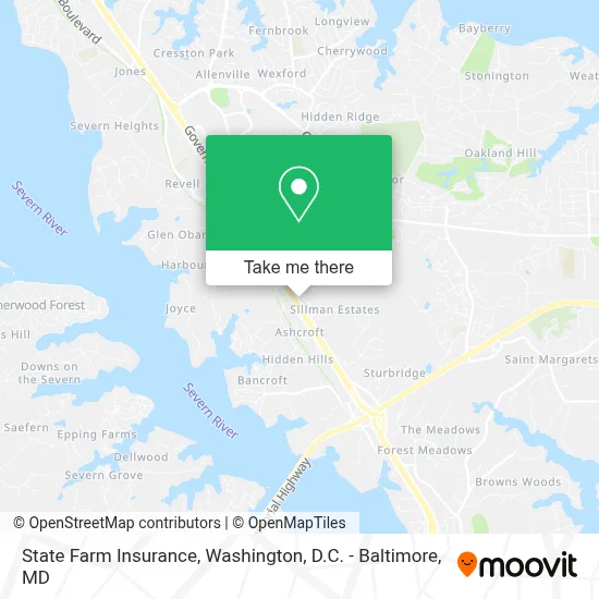 State Farm Insurance map