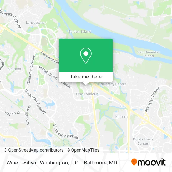 Wine Festival map