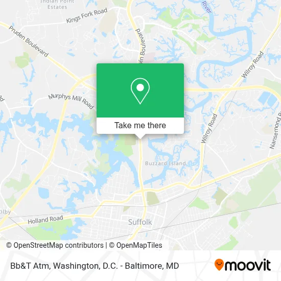 Bb&T Atm map