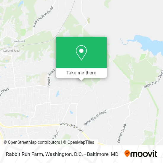 Rabbit Run Farm map