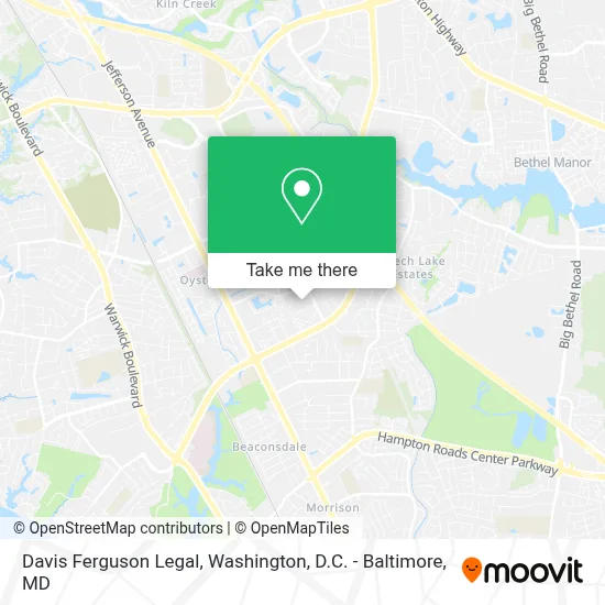 Davis Ferguson Legal map