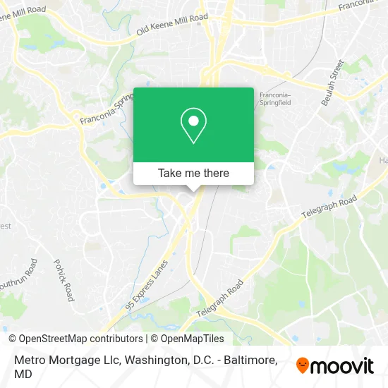 Metro Mortgage Llc map