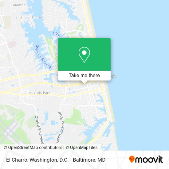 El Charro map