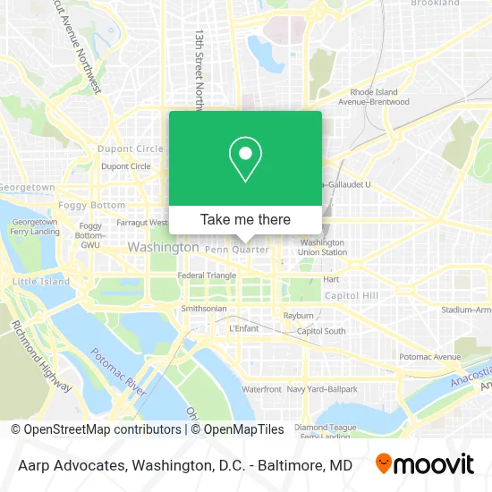 Aarp Advocates map