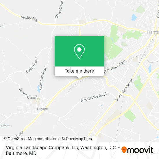 Virginia Landscape Company. Llc map